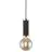 Nordlux Galloway Pendulum Metal Sort Messing | Egnet til 1x E27