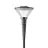 Philips LED gadebelysning Lanterne City Charm Kegle BDS491 grå 60W 7644lm 360D - 740 kold hvid | IP66 - symmetrisk 