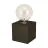Eglo Bordlampe Prestwick 2 Stål Bronze | IP20 - Egnet til 1x E27 