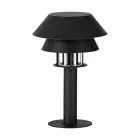 Eglo Piedestallampe Chiappera Stål Sort | 800mm - IP54 - Egnet til 1x E27